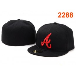 Atlanta Braves MLB Fitted Hat PT08