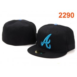 Atlanta Braves MLB Fitted Hat PT10