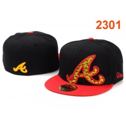 Atlanta Braves MLB Fitted Hat PT20