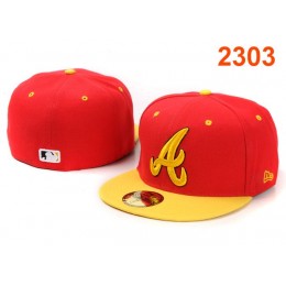 Atlanta Braves MLB Fitted Hat PT22