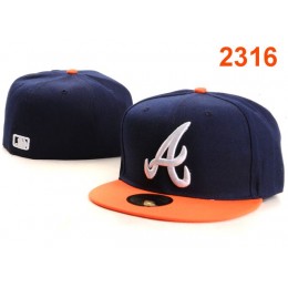 Atlanta Braves MLB Fitted Hat PT35