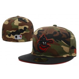Baltimore Orioles Camo Fitted Hat LX 0721