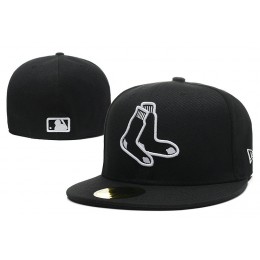 Boston Red Sox Black Fitted Hat LX 1 0721 2