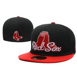 Boston Red Sox Black Fitted Hat LX 0721