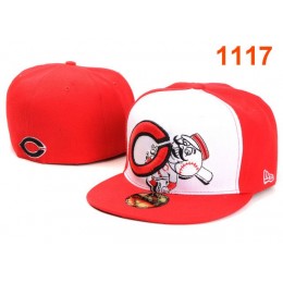 Cincinnati Reds MLB Fitted Hat PT30