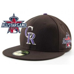 Colorado Rockies 2010 MLB All Star Fitted Hat Sf09