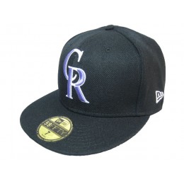 Colorado Rockies MLB Fitted Hat LX1