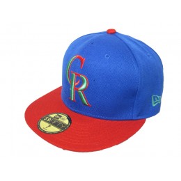 Colorado Rockies MLB Fitted Hat LX2