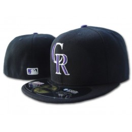 Colorado Rockies MLB Fitted Hat SF2