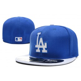 Los Angeles Dodgers Blue Fitted Hat LX 0701