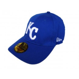 Kansas City Royals Blue Peaked Cap DF 0512
