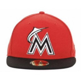 Miami Marlins MLB Fitted Hat sf3