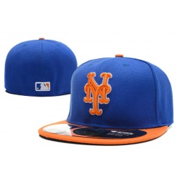 New York Mets Blue Fitted Hat LX 0701