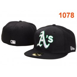 Okaland Athletics MLB Fitted Hat PT17
