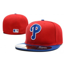 Philadelphia Phillies Red Fitted Hat LX 0701
