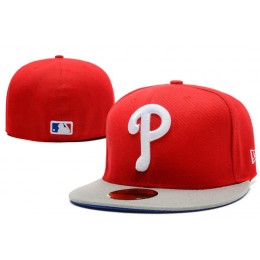 Philadelphia Phillies Red Fitted Hat LX 0721