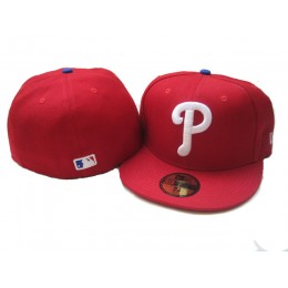 Philadelphia Phillies MLB Fitted Hat LX07