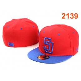 San Diego Padres MLB Fitted Hat PT4