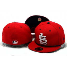 St. Louis Cardinals Red Fitted Hat YS 0528