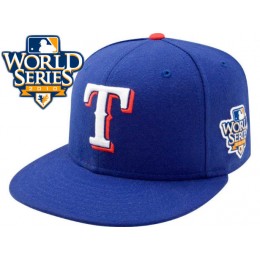 Texas Rangers 2010 MLB World Series Fitted Hat Sf3