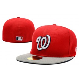 Washington Nationals Red Fitted Hat LX 0721