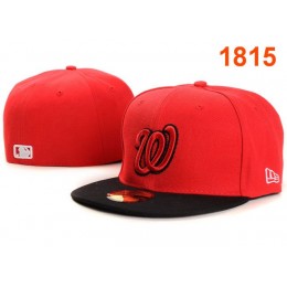 Washington Nationals MLB Fitted Hat PT01