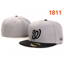 Washington Nationals MLB Fitted Hat PT12