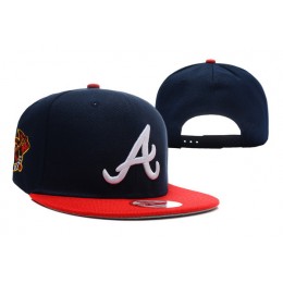 Atlanta Braves Snapback Hat XDF 140802-05