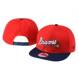 Atlanta Braves MLB Snapback Hat 60D2