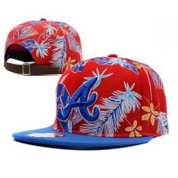 Atlanta Braves MLB Snapback Hat SD3