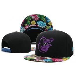 Baltimore Orioles Black Snapback Hat DF 0613