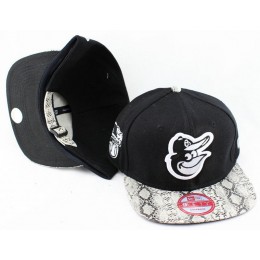 Baltimore Orioles Black Snapback Hat JT 0613
