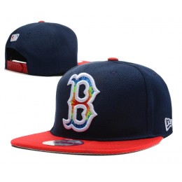 Boston Red Sox Blue Snapback Hat DF