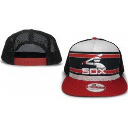 Chicago White Sox Mesh Snapback Hat GF 0721