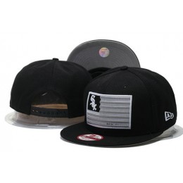 Chicago White Sox Snapback Black Hat 3 GS 0620
