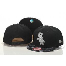 Chicago White Sox Snapback Black Hat GS 0620
