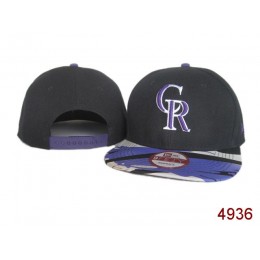 Colorado Rockies Snapback Hat SG 3816