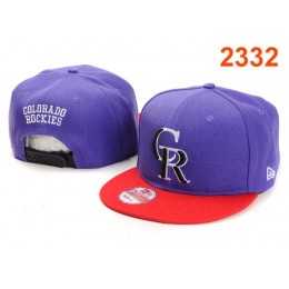 Colorado Rockies MLB Snapback Hat PT095