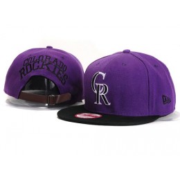 Colorado Rockies MLB Snapback Hat YX123