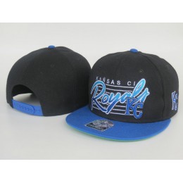 Kansas City Royals Black Snapback Hat LS