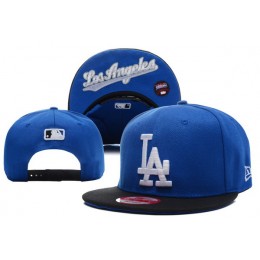Los Angeles Dodgers Blue Snapback Hat XDF 0528