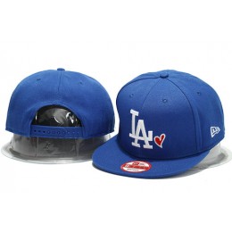 Los Angeles Dodgers Blue Snapback Hat YS 0701