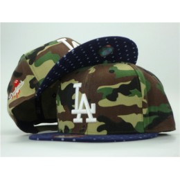 Los Angeles Dodgers Camo Snapback Hat ZY
