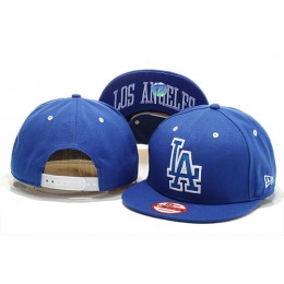 Los Angeles Dodgers Blue Snapback Hat YS 0721