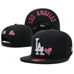 Los Angeles Dodgers Black Snapback Hat SD 0613
