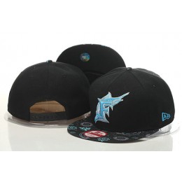Miami Marlins Snapback Black Hat GS 0620