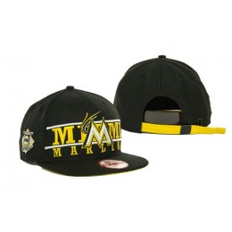 Miami Marlins MLB Snapback Hat SD2