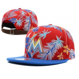 Miami Marlins MLB Snapback Hat SD3