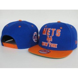 New York Mets Blue Snapback Hat LS