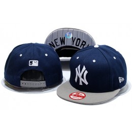 New York Yankees Blue Snapback Hat YS 0528